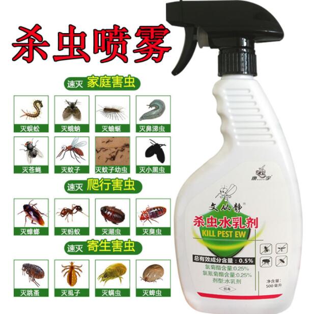 康宇水乳殺蟲劑、滅蟑螂跳蚤藥、祛除虱子驅(qū)蚊蒼蠅、水乳噴霧寵物狗室內(nèi)家用