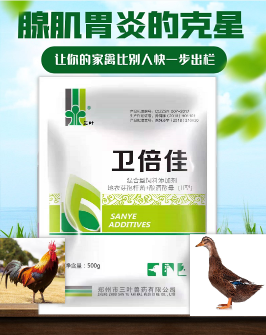 【新產(chǎn)品】腺肌胃炎的克星，讓你的家禽比別人更快一步出欄！